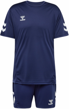 Hummel Tréningový komplet  námornícka modrá / biela