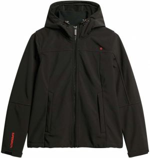 Superdry Funkčná bunda 'Classic'  tmavooranžová / čierna