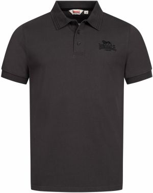 LONSDALE Tričko 'LAMBSTON'  antracitová / tmavosivá / čierna