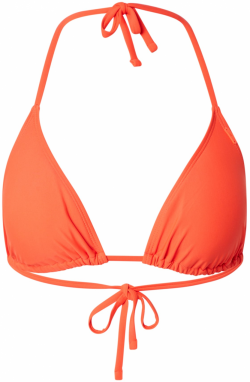 4F Športový bikinový top  svetločervená