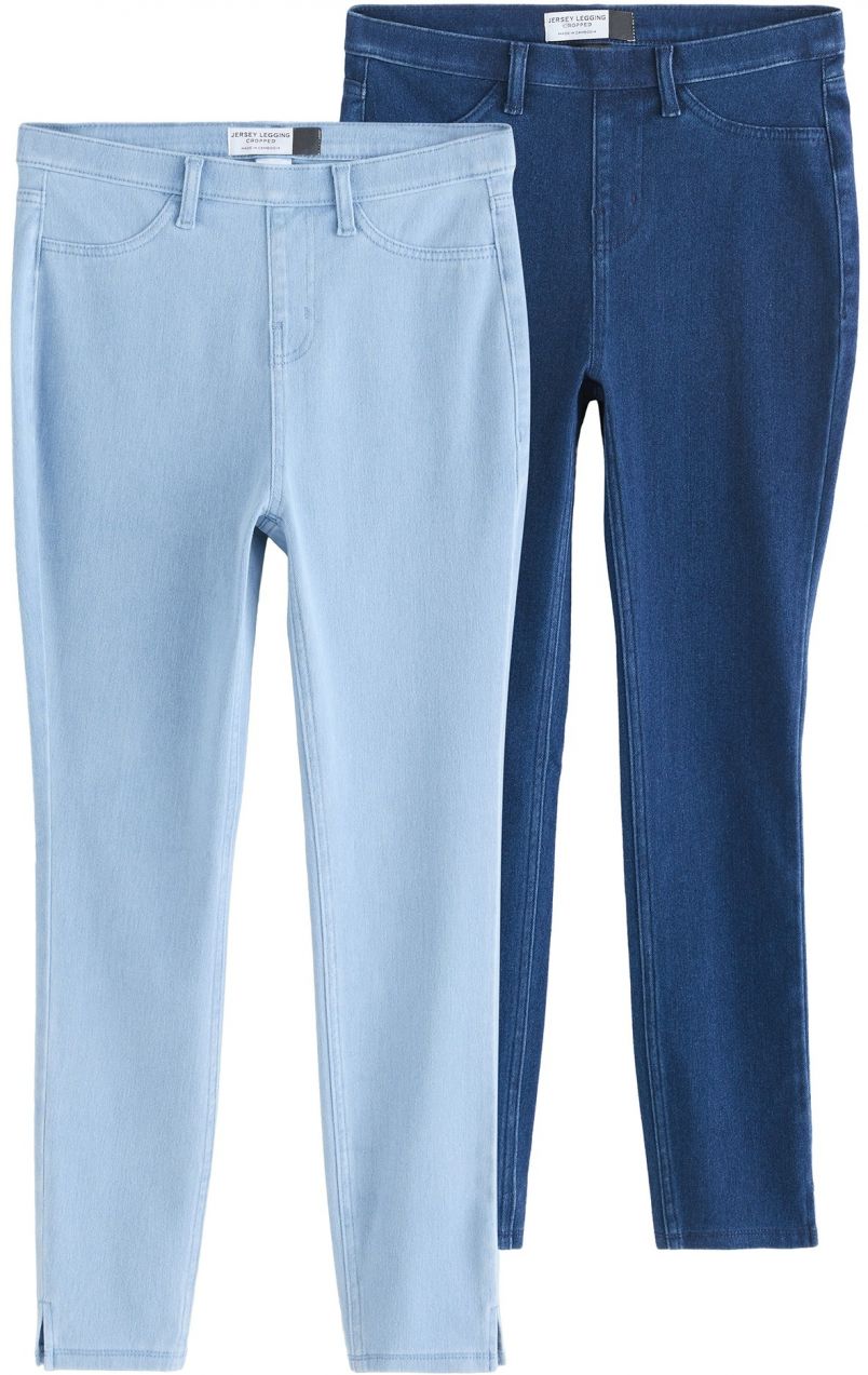 Next Legíny  indigo / modrá denim