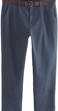 Next Chino nohavice  dymovo modrá