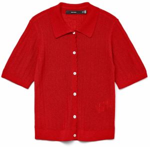 VERO MODA Kardigán 'VMLuxlight'  červená