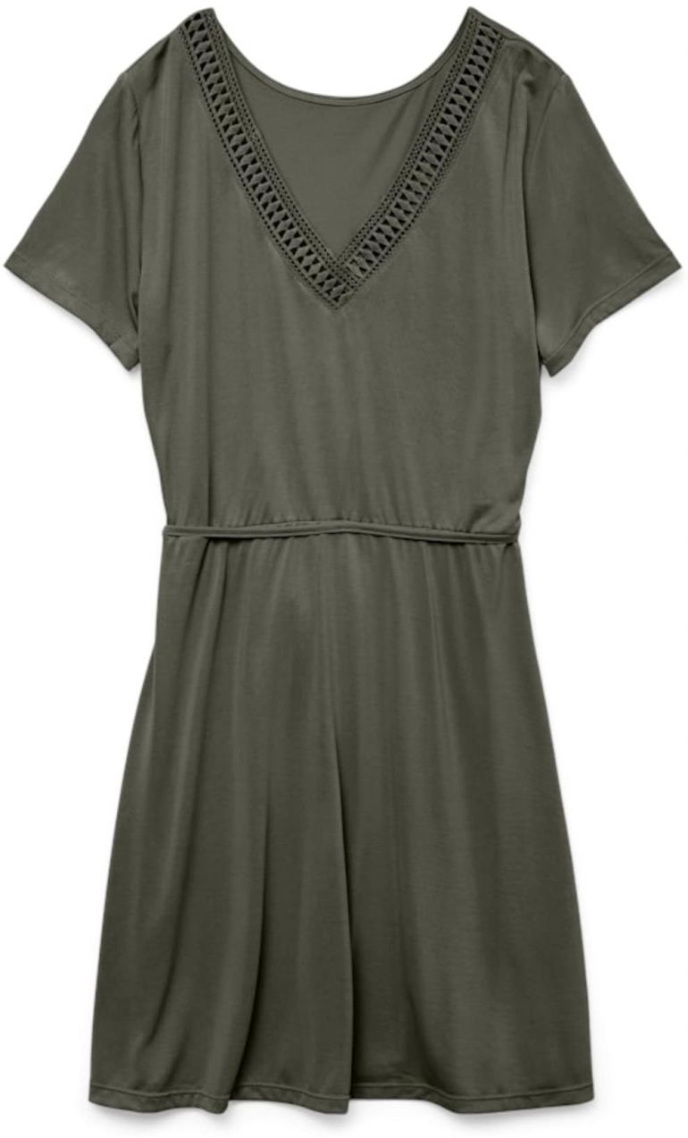 VERO MODA Šaty 'VMSAVANNAH'  olivová