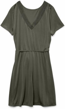 VERO MODA Šaty 'VMSAVANNAH'  olivová