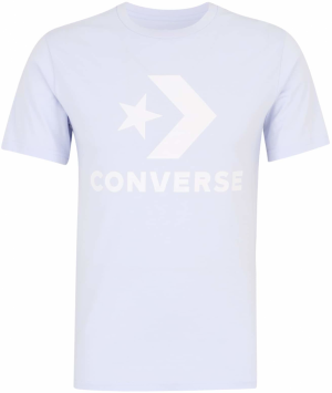 CONVERSE Tričko  pastelovo modrá / biela