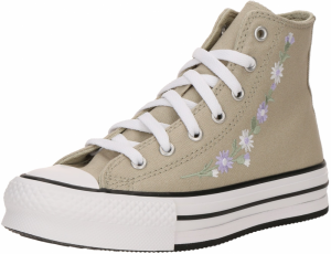 CONVERSE Tenisky 'CTAS'  zelená / kaki / levanduľová / biela