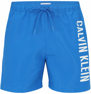 Calvin Klein Swimwear Plavecké šortky  modrá / biela