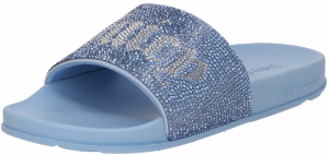 Juicy Couture Šľapky  modrosivá / strieborná