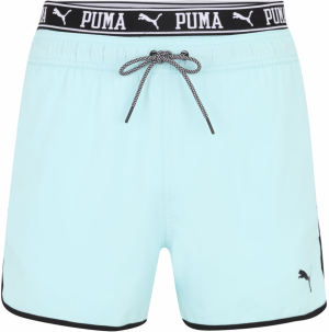 PUMA Plavecké šortky  mätová / čierna / biela