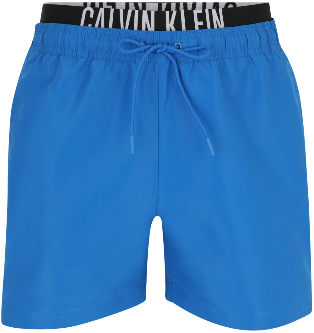 Calvin Klein Swimwear Plavecké šortky  kráľovská modrá / čierna / biela