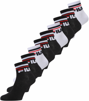 FILA Ponožky  červená / čierna / biela