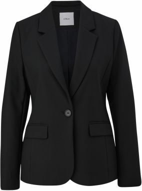 s.Oliver BLACK LABEL Blejzer  čierna