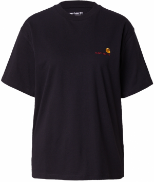 Carhartt WIP Tričko 'American Script'  karí / čerešňová / čierna