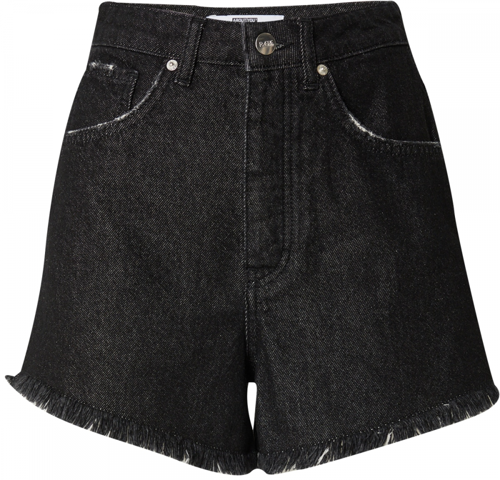 RÆRE by Lorena Rae Džínsy  čierny denim