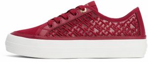 TOMMY HILFIGER Nízke tenisky  červená