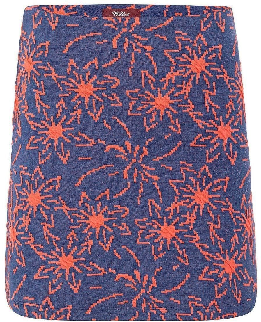 Williot Sukňa 'Fabiana'  indigo / lososová