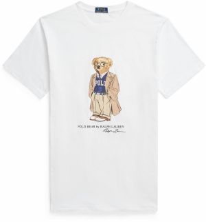 Polo Ralph Lauren Big & Tall Tričko  námornícka modrá / hnedá / svetlohnedá / biela