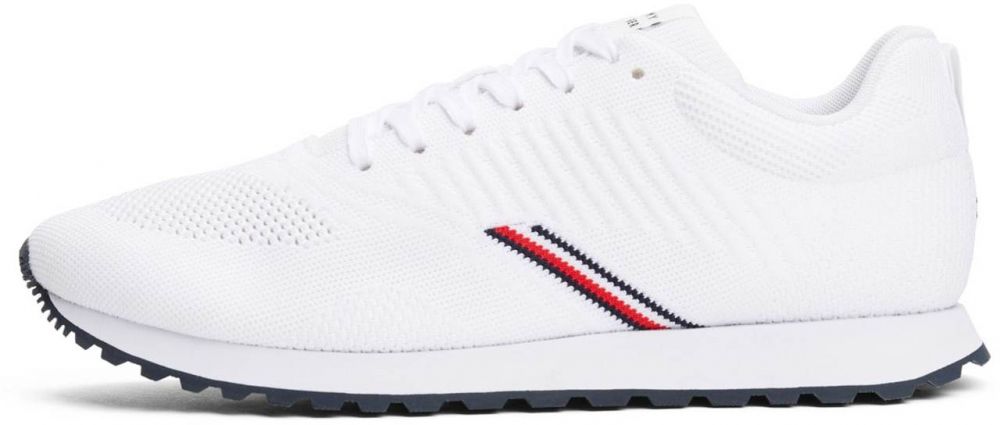 TOMMY HILFIGER Nízke tenisky 'New Runner'  námornícka modrá / červená / biela