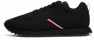 TOMMY HILFIGER Nízke tenisky 'NEW RUNNER'  čierna