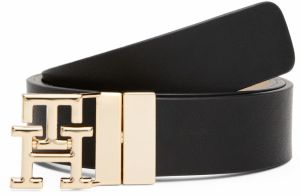 TOMMY HILFIGER Opasky  svetlobéžová / čierna
