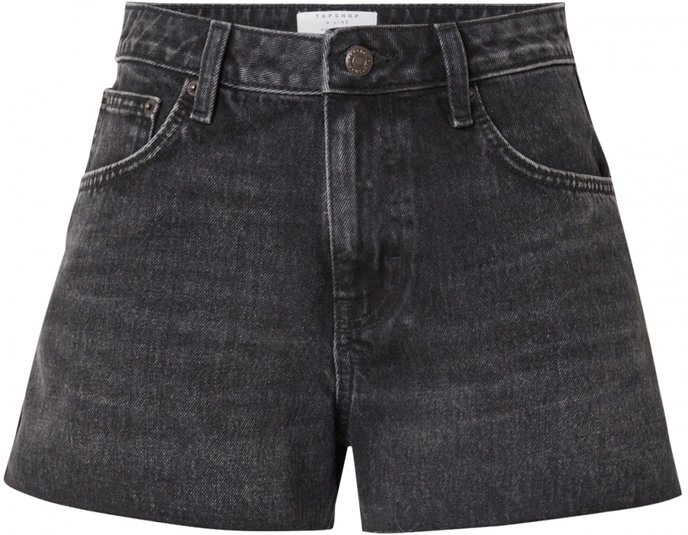 TOPSHOP Džínsy  čierny denim