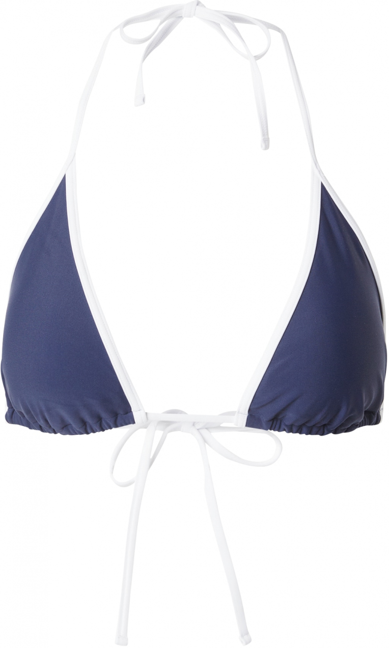 HOLLISTER Bikinový top 'EAST COAST'  námornícka modrá / biela