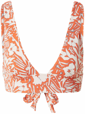Tommy Hilfiger Underwear Bikinový top  oranžová / biela