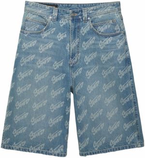 Pull&Bear Džínsy 'STWD'  modrá denim / biela