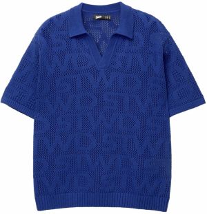 Pull&Bear Sveter 'STWD'  modrá