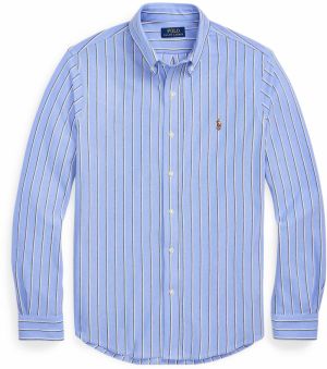 Polo Ralph Lauren Košeľa  svetlomodrá / čierna / biela