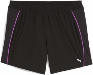 PUMA Športové nohavice 'Velocity 5'  orchideová / čierna / biela
