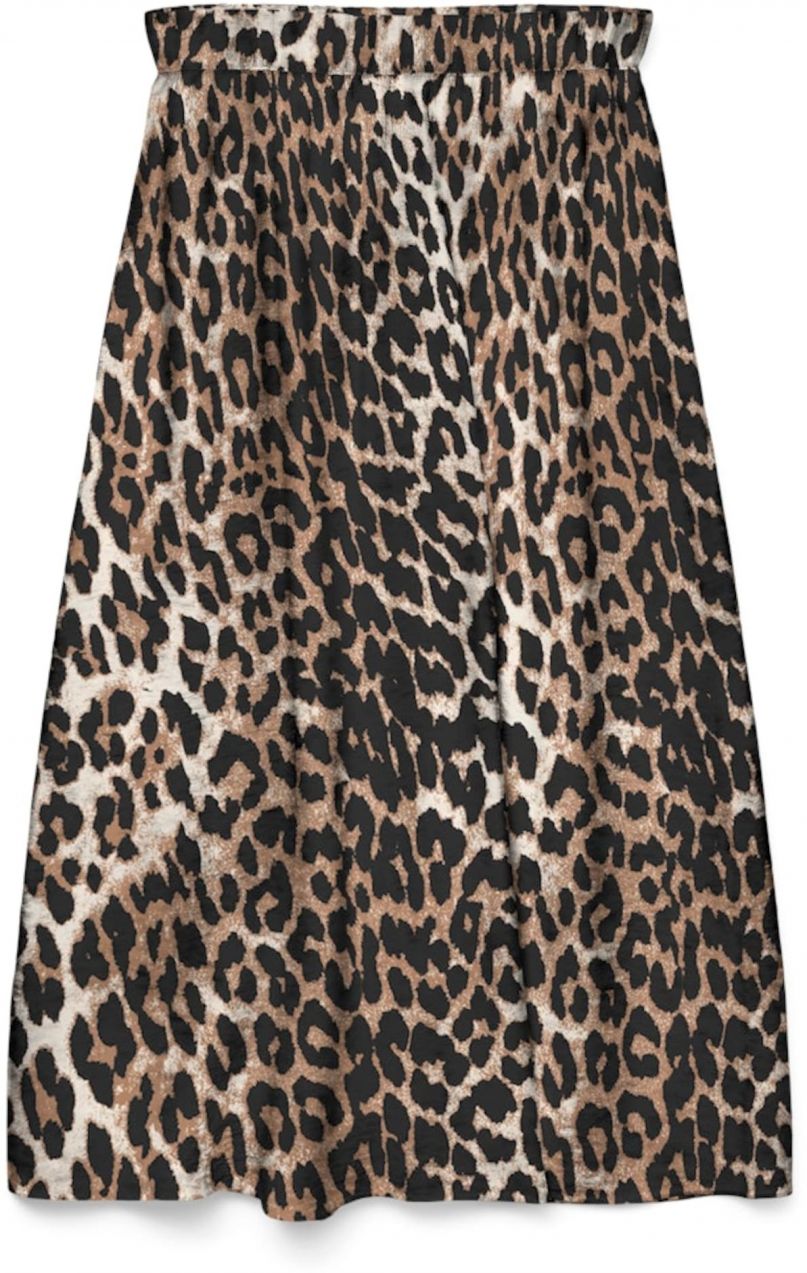 VERO MODA Sukňa 'VMJosie'  béžová / hnedá / čierna