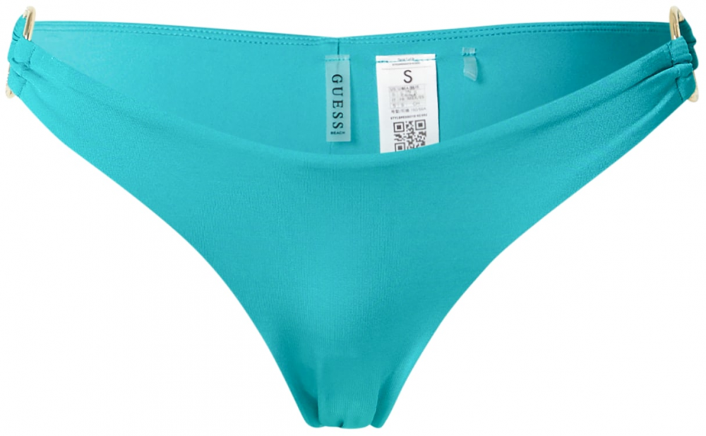 GUESS Bikinové nohavičky  modrozelená