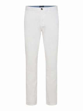 Funky Buddha Chino nohavice  biela