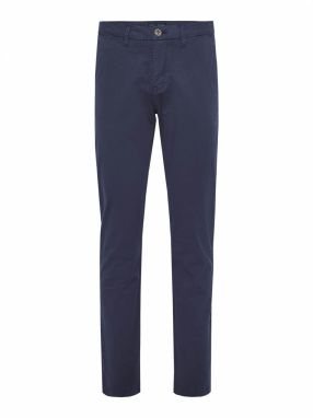 Funky Buddha Chino nohavice  námornícka modrá