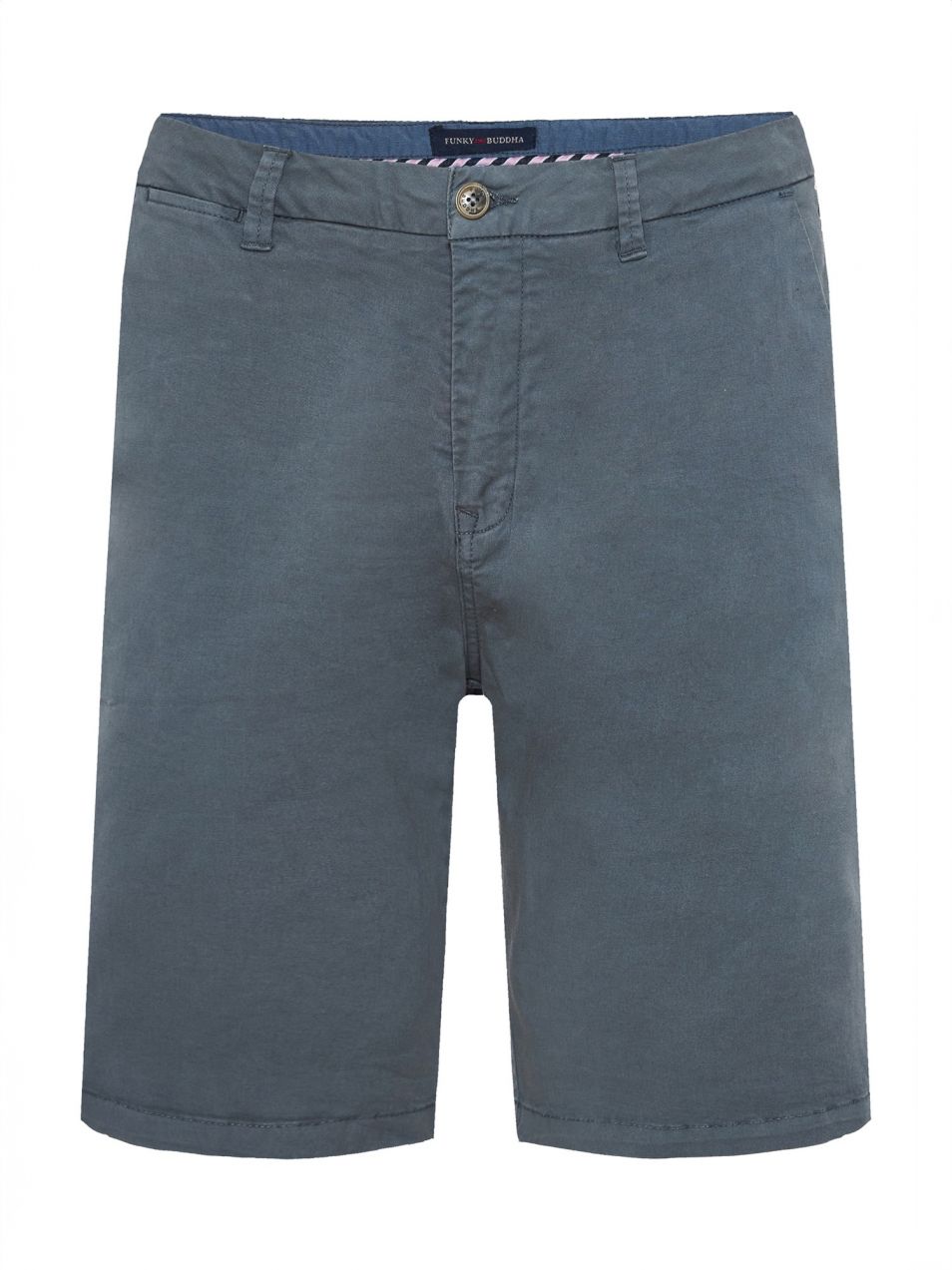 Funky Buddha Chino nohavice  čadičová