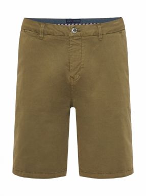 Funky Buddha Chino nohavice  kaki