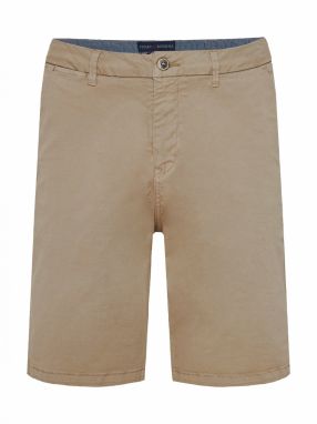 Funky Buddha Chino nohavice  sivobéžová