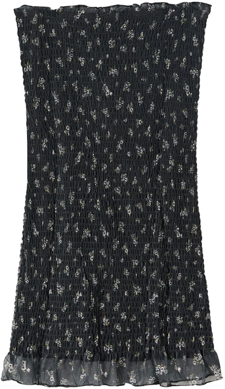 Bershka Letné šaty  svetlosivá / čierna