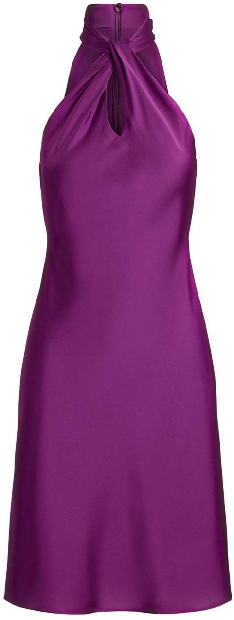 Lauren Ralph Lauren Kokteilové šaty  fialová