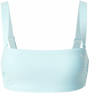 PUMA Bikinový top  mätová / biela