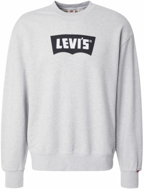 LEVI'S ® Mikina  svetlosivá / čierna / biela