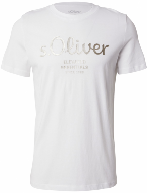 s.Oliver Tričko  zlatá / biela