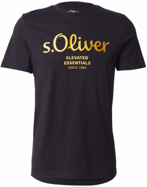 s.Oliver Tričko  zlatá / čierna