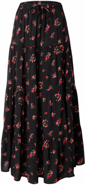 Miss Selfridge Sukňa  zelená / červená / čierna