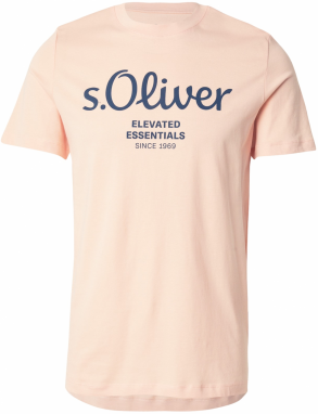 s.Oliver Tričko  námornícka modrá / ružová