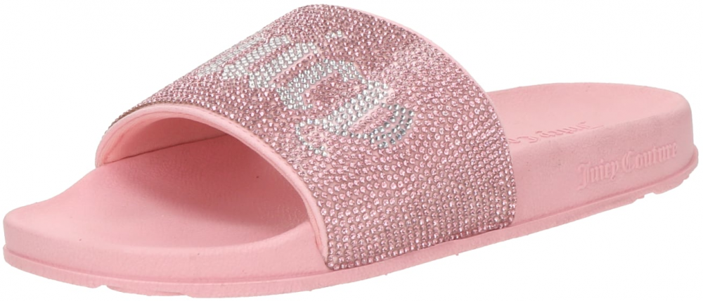 Juicy Couture Šľapky  ružová / strieborná