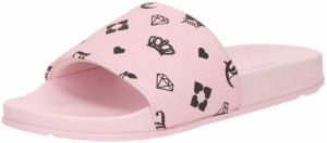 Juicy Couture Šľapky 'MIA'  ružová / čierna
