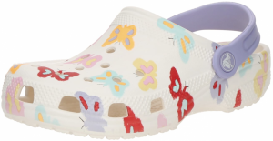 Crocs Otvorená obuv 'Classic'  béžová / žltá / orgovánová / červená